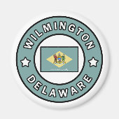 Wilmington Delaware Magneet (Voorkant)