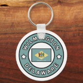 Wilmington Delaware Sleutelhanger (Voorkant)