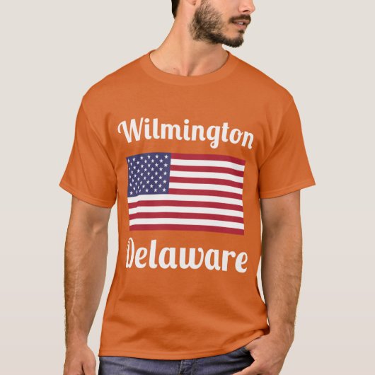 Wilmington Delaware Stijlvolle Prints1 T-shirt (Voorkant)
