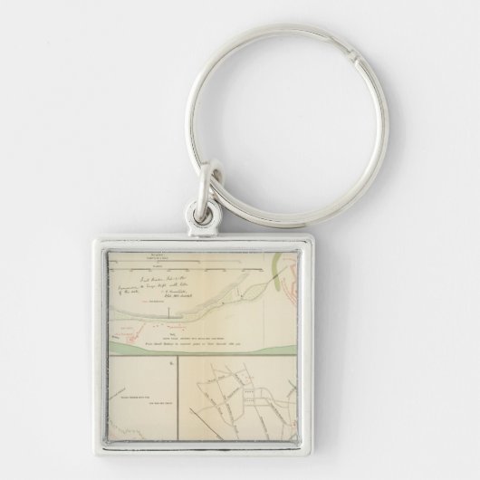 Wilmington, Ft Caswell, Smith's Island, Augusta Sleutelhanger (Voorkant)