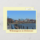 Wilmington in Delaware Briefkaart (Voorkant / Achterkant)