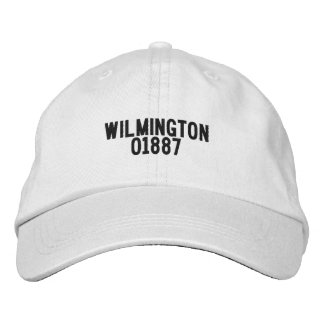 WILMINGTON Massachusetts Hoed Geborduurde Pet