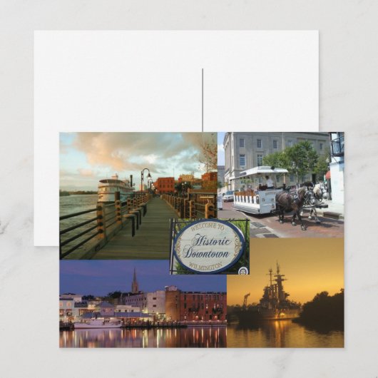 Wilmington NC-Briefkaarten Briefkaart (Voorkant / Achterkant)