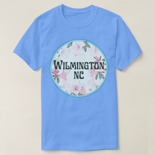 Wilmington NC Huis van het Azalea Festival T-shirt (Design voorkant)