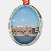 Wilmington NC Riverfront Metalen Ornament (Links)