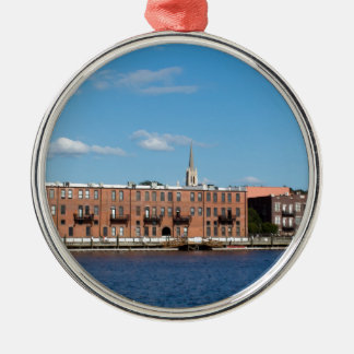 Wilmington NC Riverfront Metalen Ornament