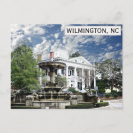 Wilmington North Carolina Bellamy Mansion Travel Briefkaart