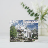 Wilmington North Carolina Bellamy Mansion Travel Briefkaart (Staand voorkant)