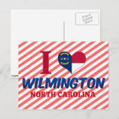 Wilmington, North Carolina Briefkaart (Voorkant / Achterkant)