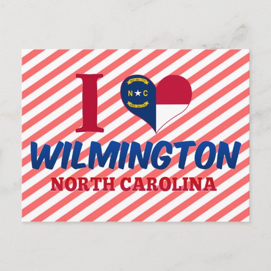 Wilmington, North Carolina Briefkaart (Voorkant)