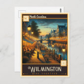 Wilmington, North Carolina |  Briefkaart (Voorkant / Achterkant)