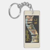 Wilmington North Carolina NC Old  Briefkaart- Sleutelhanger (Voorkant Links)