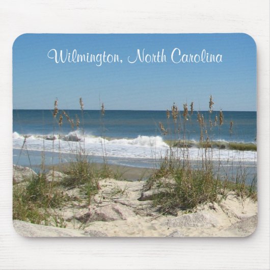 Wilmington, North Carolina Ocean Scene Mousepad Muismat (Voorkant)