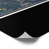 Wilmington North Carolina Satellite Poster Map (Hoek)