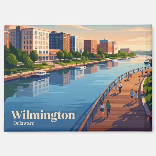 Wilmington Riverfront VS Magneet (Voorkant)