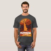 Wilmington State Park Delaware Overgroot T-shirt (Voorkant volledig)