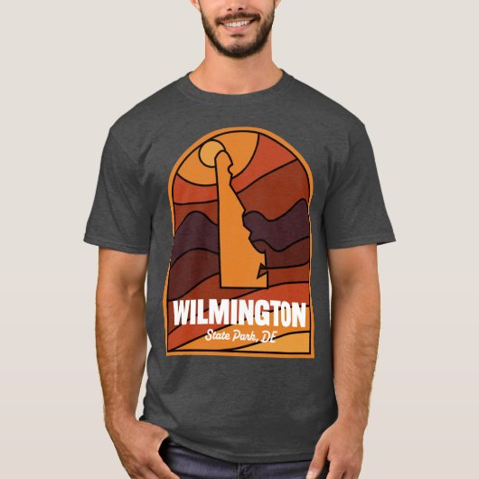 Wilmington State Park Delaware Overgroot T-shirt (Voorkant)