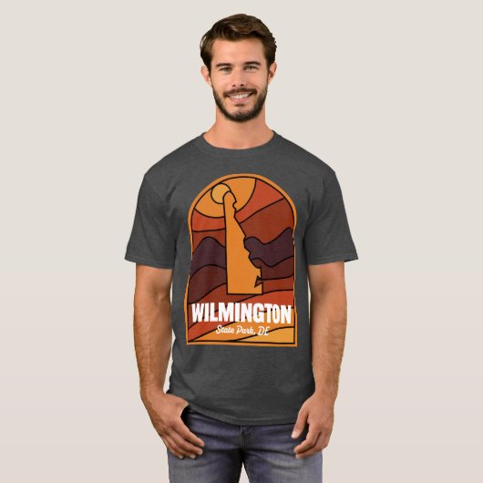 Wilmington State Park Delaware Oversized T-shirt (Voorkant volledig)