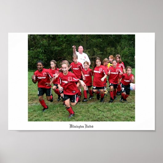 Wilmington United Victory Poster (Voorkant)