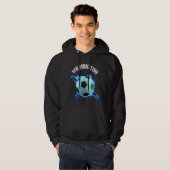 Wilmington Voetbal Retro Hoodie (Voorkant volledig)