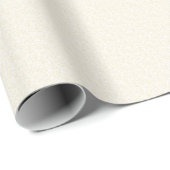 Wilowkrul Silhouet - Geel Cadeaupapier (Rol Hoek)