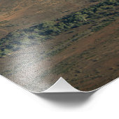 Wilpena Pound uit de lucht, Ikara-Flinders Ranges Foto Afdruk (Hoek)