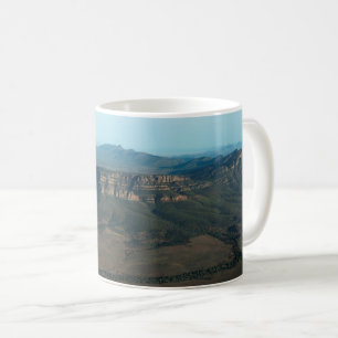 Wilpena Pound vanuit de lucht, Ikara-Flinders Rang Koffiemok
