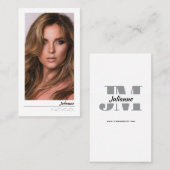 Wilshire Actor Model | Pro-visitekaartje voor bell Visitekaartje (Voorkant / Achterkant)