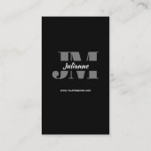 Wilshire Actor Model | Pro-visitekaartje voor bell Visitekaartje (Achterkant)