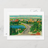 Wilshire Boulevard, Gen. Douglas MacArthur Briefkaart (Voorkant / Achterkant)