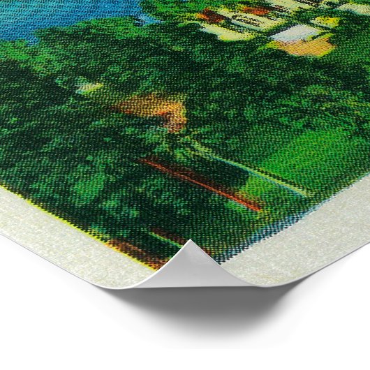 Wilshire Boulevard, Gen. Douglas MacArthur Poster (Hoek)