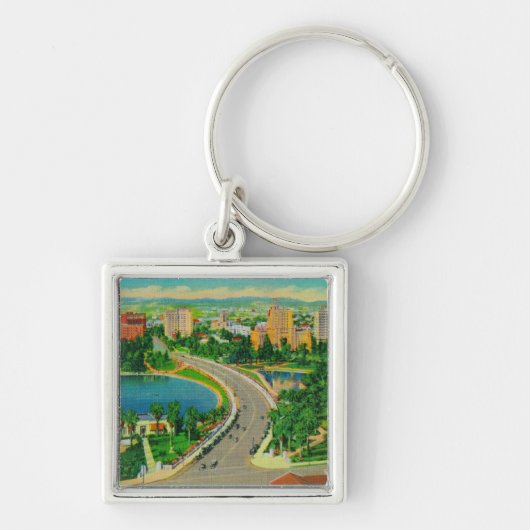 Wilshire Boulevard, Gen. Douglas MacArthur Sleutelhanger (Voorkant)