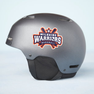 Wilshire Warriors Baseball League Logo Sticker