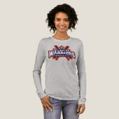 Wilshire Warriors Baseball League Logo Tri-Blend Shirt (Voorkant)