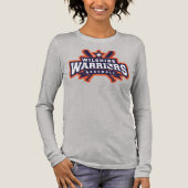 Wilshire Warriors Baseball League Logo Tri-Blend Shirt (Voorkant)
