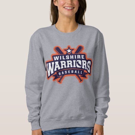 Wilshire Warriors Baseball League Logo Trui (Voorkant)
