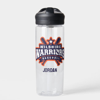 Wilshire Warriors Baseball League Logo Waterfles