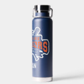 Wilshire Warriors Baseball League White Logo Waterfles (Achterkant)