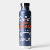 Wilshire Warriors Baseball League White Logo Waterfles (Links)