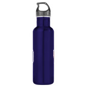 Wilshire Warriors Baseball League White Logo Waterfles (Achterkant)