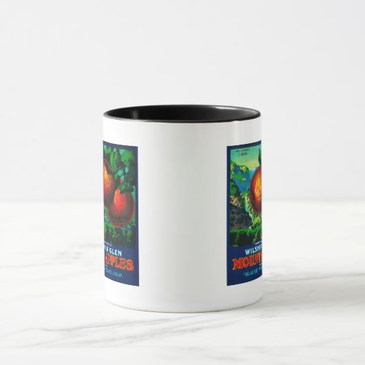 Wilshire's Oak Glen Apple Crate Label Mok (Midden)