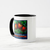 Wilshire's Oak Glen Apple Crate Label Mok (Voorkant links)