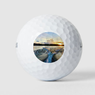 Wilson 500 golfbal met Lake Oconee Photo Design Golfballen