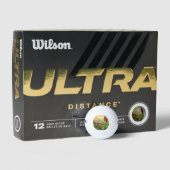 Wilson 500 golfballen met het hondengolf afbeeldin (Verpakking)