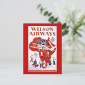 Wilson Airways ~ Africa Briefkaart (Staand voorkant)