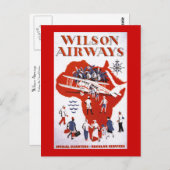 Wilson Airways ~ Africa Briefkaart (Voorkant / Achterkant)