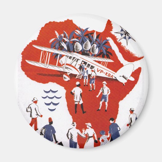 Wilson Airways ~ Africa Magneet (Voorkant)