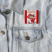 Wilson Airways ~ Africa Vierkante Button 5,1 Cm (In situ)