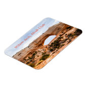 Wilson Arch, Moab Utah Flexible Photo Magnet Magneet (Linkerzijde)