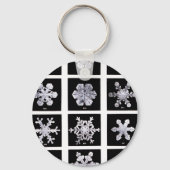 Wilson Bentley Snowflakes Sleutelhanger (Voorkant)